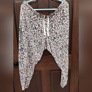 Leopard Print Lounge Pants
